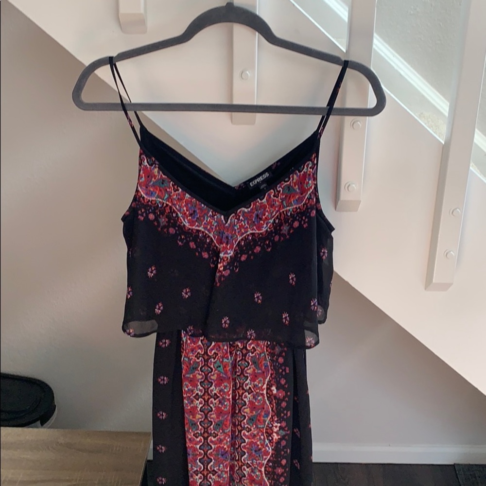 Maxi black express dress